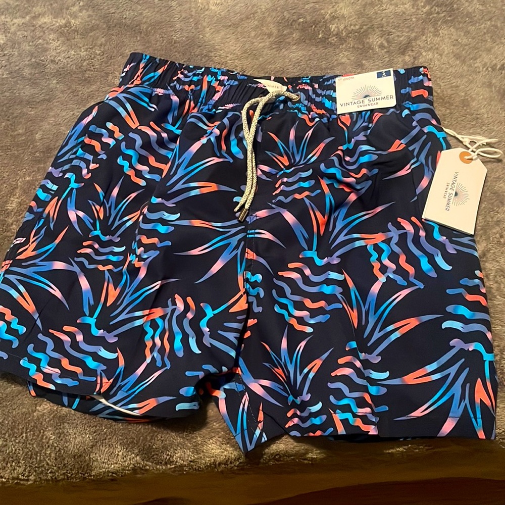 Vintage summer volley swim shorts